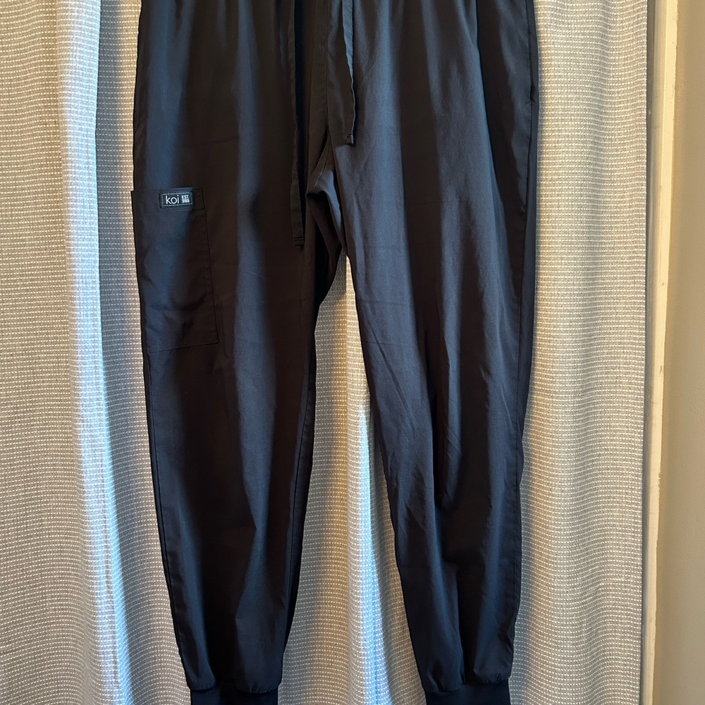 KOI Black scrub Joggers for Women